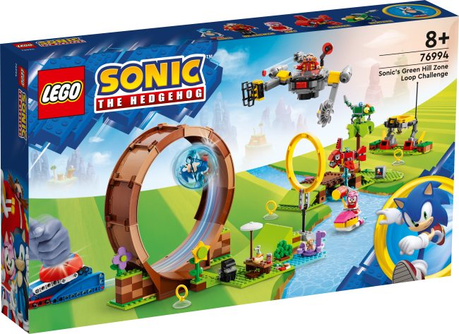 76994 Sonic Zaļo kalnu zonas cilpas izaicinājums