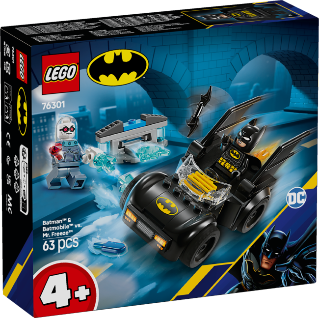 76301 Batman™ ja Batmobile™ vs. Mr Freeze™