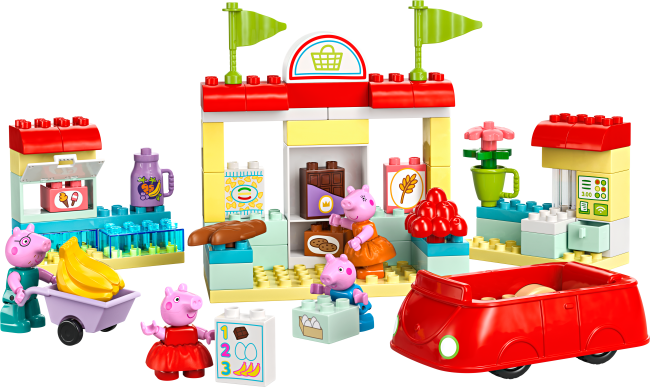 10434 Põrsas Peppa supermarket