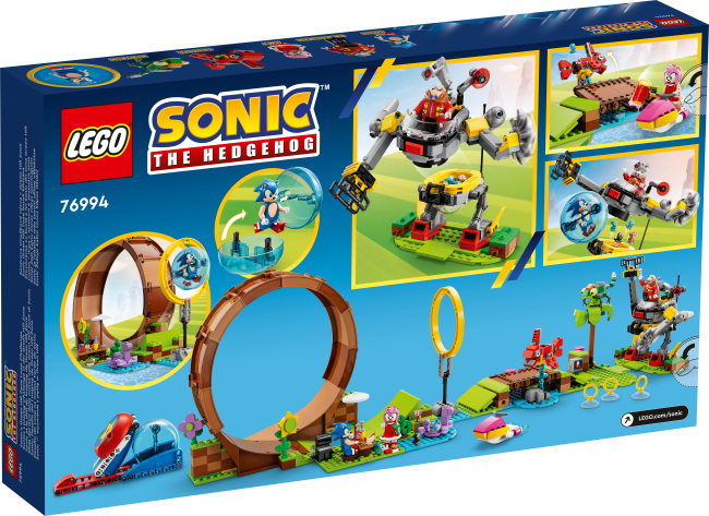 76994 Sonic Zaļo kalnu zonas cilpas izaicinājums