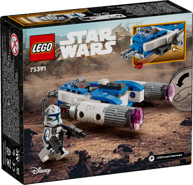 75391 Captain Rex™-i Y-Wing™-i mikrovõitleja