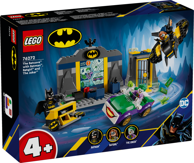 76272 Batcave™ koos Batman™-i, Batgirl™-i ja The Joker™-iga