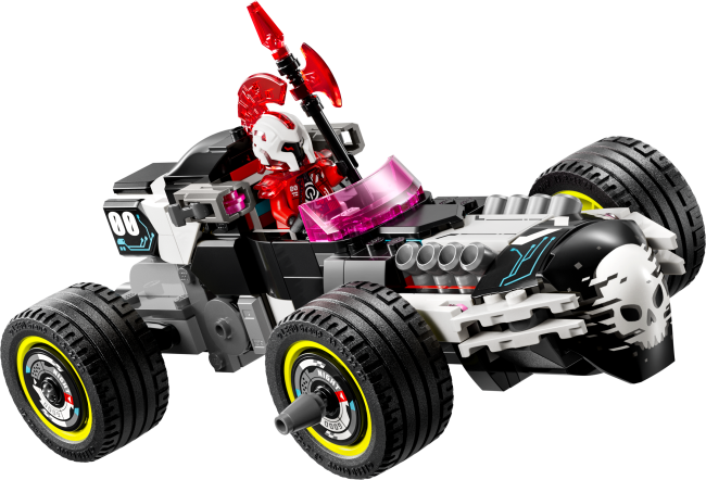 71497 Cooperi tiigrirobot ja Zero Hot-Rod-auto