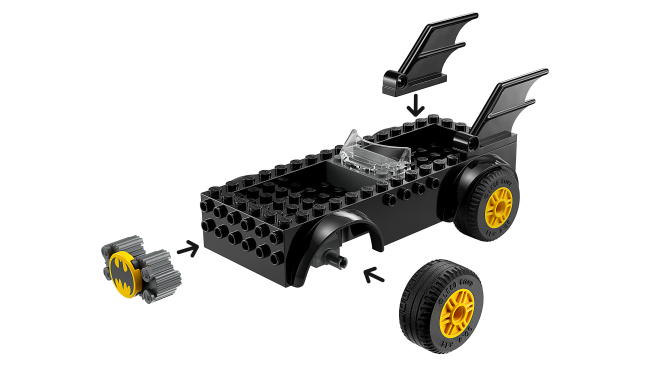 76264 Batmobile™ pakaļdzīšanās: Betmens pret Džokeru