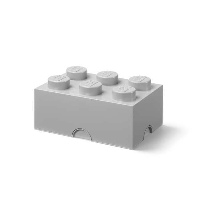 40000805 LEGO Storage Brick 6 Gray