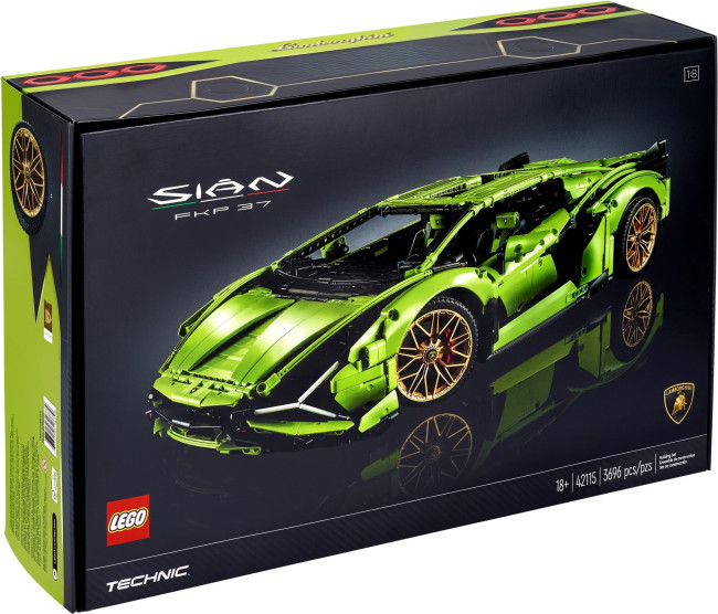 42115 LEGO Technic Lamborghini Sian FKP 37