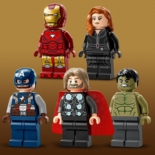 76313 MARVEL logo ja minifiguurid