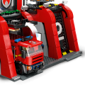 60414 LEGO  City Ugunsdzēsēju depo un ugunsdzēsēju auto