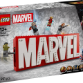 76313 LEGO Super Heroes MARVEL logo ja minifiguurid