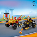 71789 LEGO Ninjago Kai un Ras: auto un motocikla kauja