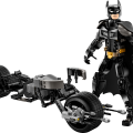 76273 LEGO Super Heroes Būvējama Betmena figūra un Bat-Pod motocikls