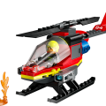 60411 LEGO  City Ugunsdzēsēju glābšanas helikopters