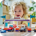 10445 LEGO DUPLO Town F1® meeskonna võidusõiduautod ja sõitjad