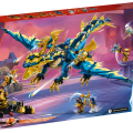 71796 LEGO Ninjago Stihijas pūķis pret Imperatores robotu