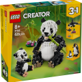 31165 LEGO  Creator Metsloomad: panda perekond