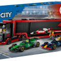 60445 LEGO  City F1® veok RB20 ja AMR24 F1® autodega