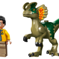 76958 LEGO Jurassic World Dilofozaura slēpnis​