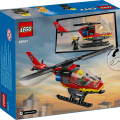 60411 LEGO  City Ugunsdzēsēju glābšanas helikopters