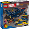 76281 LEGO Super Heroes X-cilvēku X-Jet