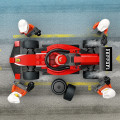 60443 LEGO  City F1® boksipeatus ja boksimeeskond Ferrari autoga