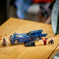 76274 LEGO Super Heroes Betmens ar Betmenauto pret Arli Kīnu un Misteru Salu