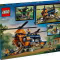 60437 LEGO  City Viidakkotutkijan helikopteri leirissä