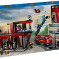 60414 LEGO  City Ugunsdzēsēju depo un ugunsdzēsēju auto