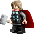 76313 LEGO Super Heroes MARVEL logo ja minifiguurid