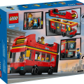 60407 LEGO  City Punane kahekordne turistibuss