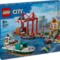 60422 LEGO  City Osta ar kravas kuģi