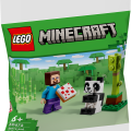 30672 LEGO Minecraft Steve ja pandabeebi