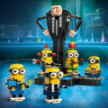 75582 LEGO Despicable Me No klucīšiem būvēts Grū un Minioni