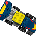 10445 LEGO DUPLO Town F1® meeskonna võidusõiduautod ja sõitjad