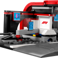 60443 LEGO  City F1® boksipeatus ja boksimeeskond Ferrari autoga