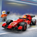 60443 LEGO  City F1® boksipeatus ja boksimeeskond Ferrari autoga