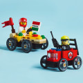 60458 LEGO  City Pitsaauto vs tuletõrjeauto võidusõiduautode komplekt