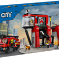 60414 LEGO  City Ugunsdzēsēju depo un ugunsdzēsēju auto