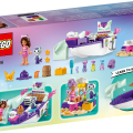 10786 LEGO Gabby's Dollhouse Gabby un MerCat kuģis un spa