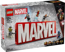 76313 MARVEL logo ja minifiguurid